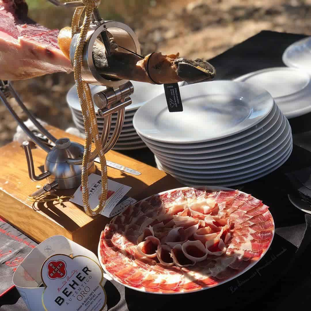 3 consejos para un emplatado jamón ibérico Beher