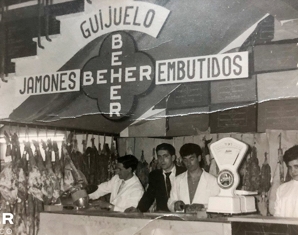 cartel ibericos beher años 50