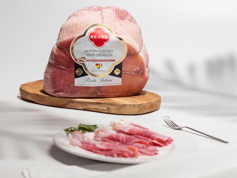 jamón cocido Papa Francisco !00% Ibérico Beher