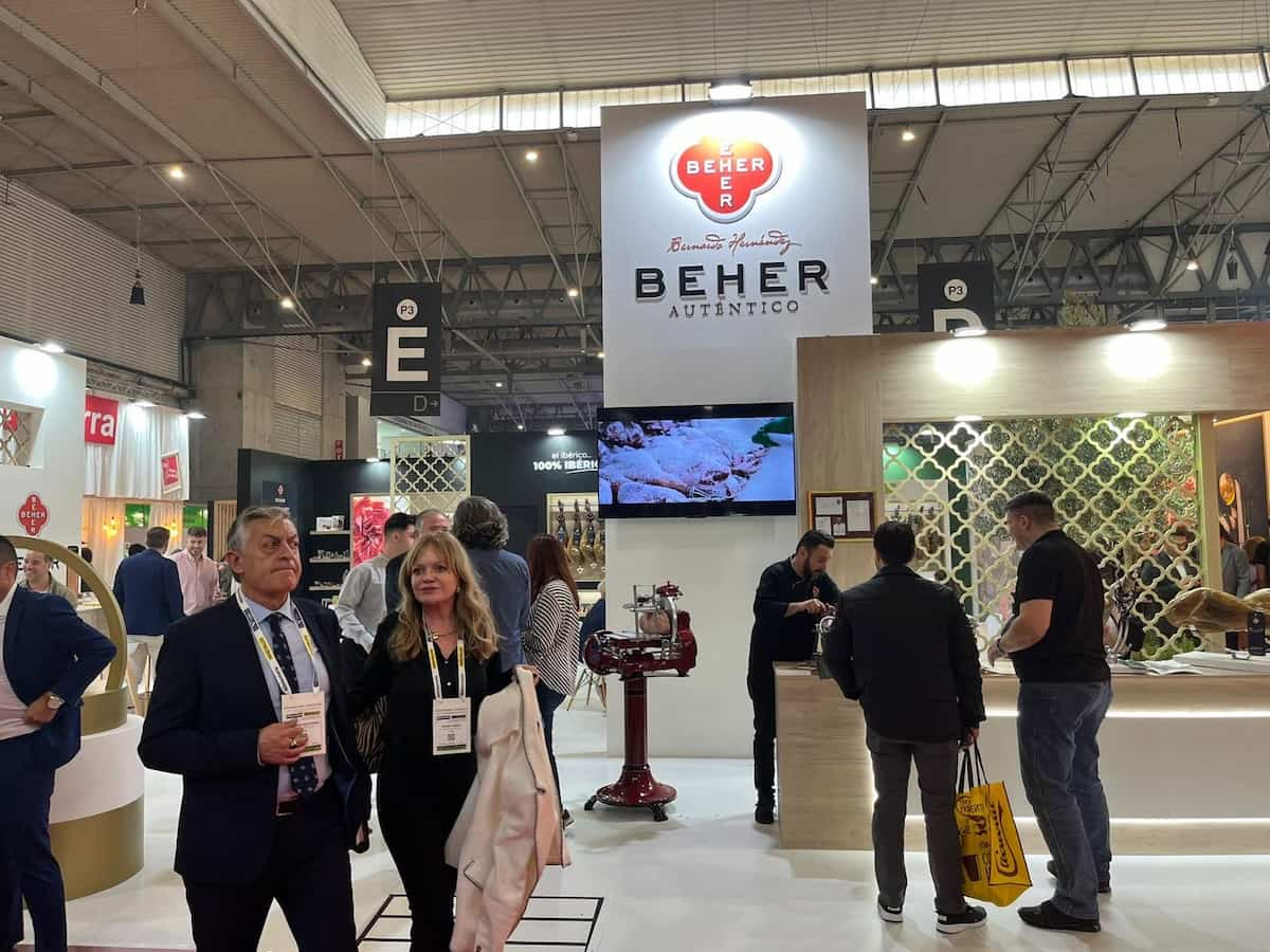 vista general beher feria alimentaria barcelona 2024