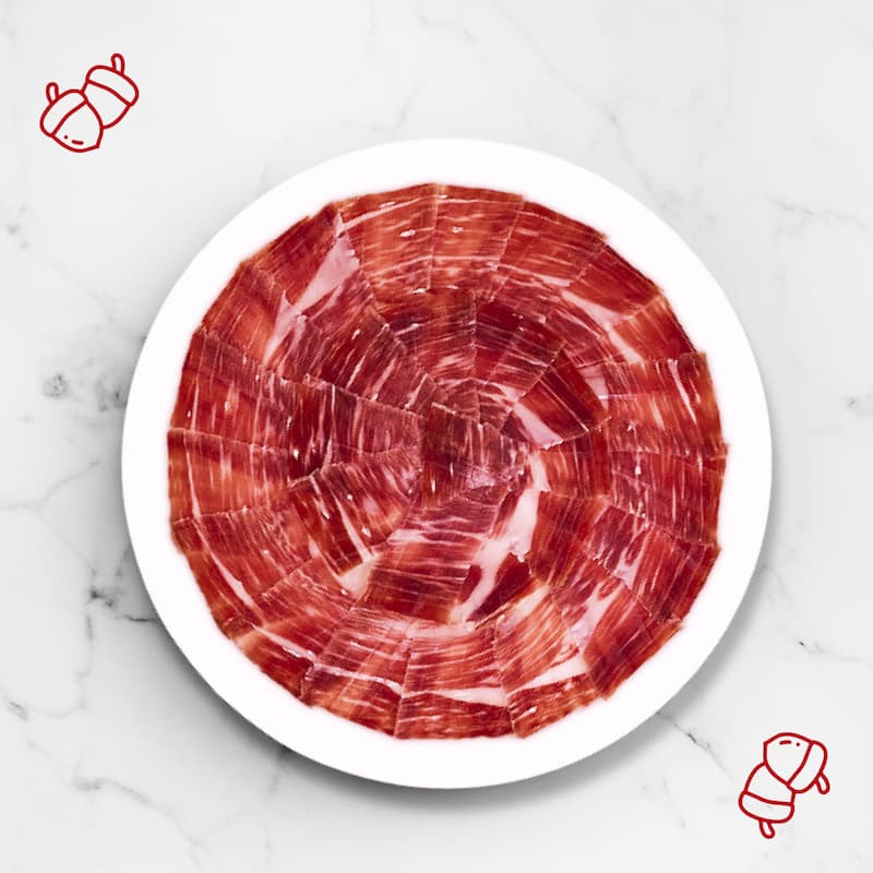 corte jamón diferencia jamón ibérico paleta Beher