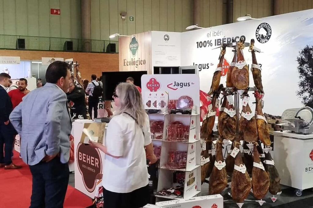 stand Beher ibérico corte Iberjagus Feria Auténtica