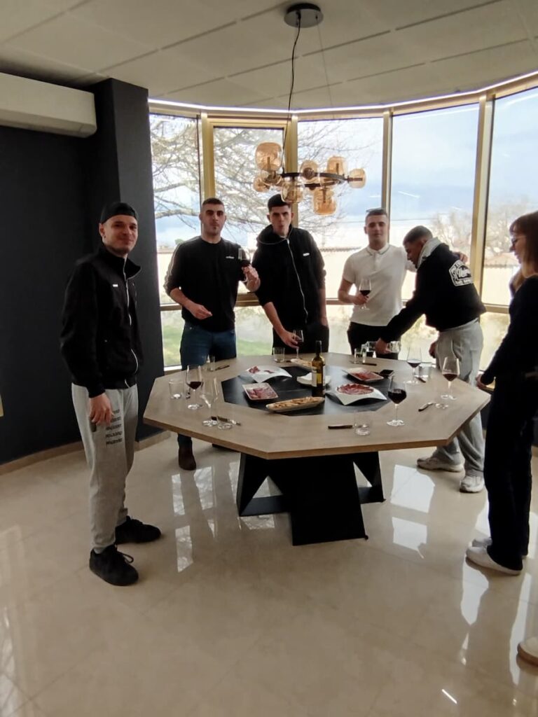 degustación productos Beher VII Feria gastronómica Guijuelo Beher