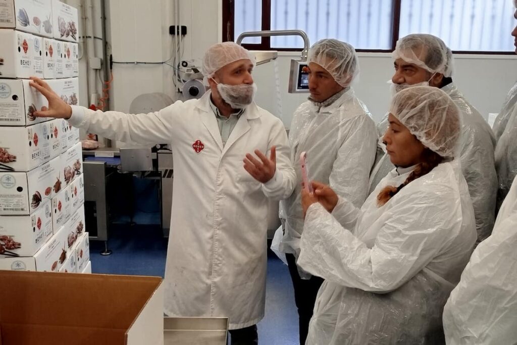 distribución Beher VII Feria gastronómica Guijuelo Beher