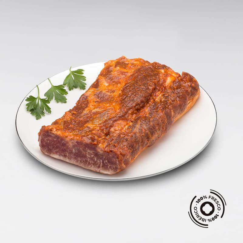 lomo adobado partes cerdo ibérico Beher