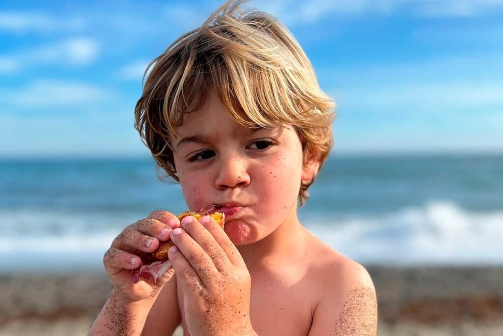 bernarditos comida llevar playa Beher
