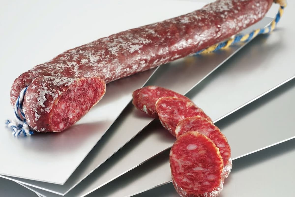 cómo se hace el salchichón ibérico proceso ingredientes Beher