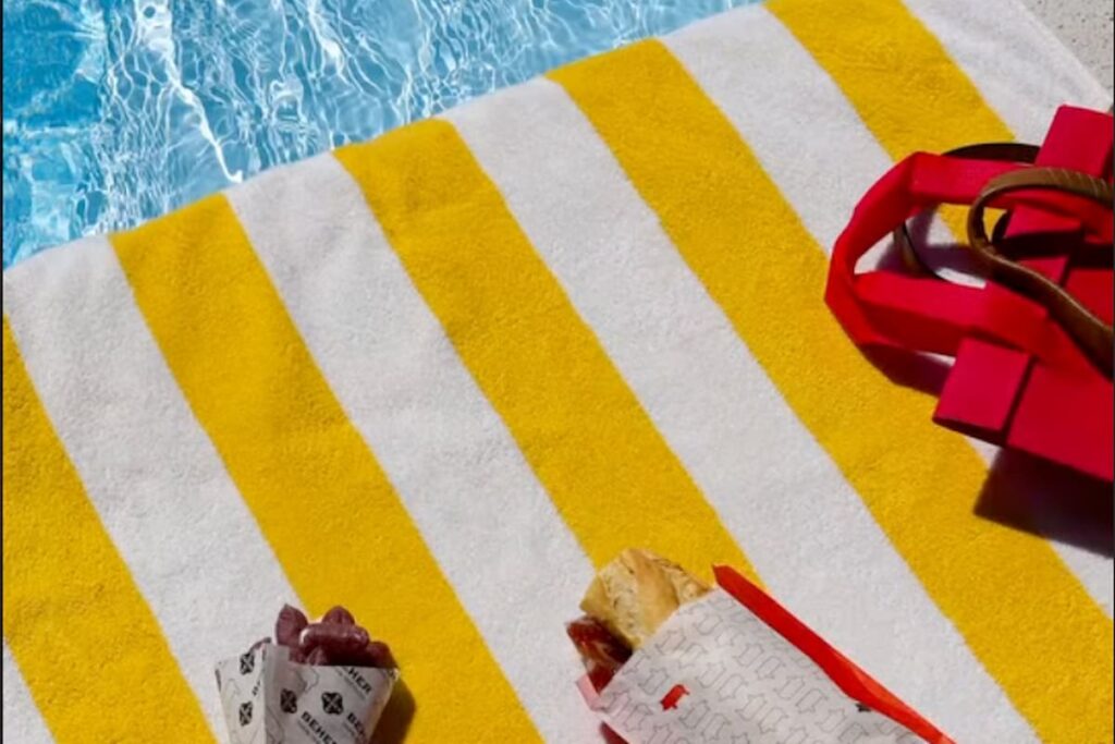 comida para llevar a la piscina Beher